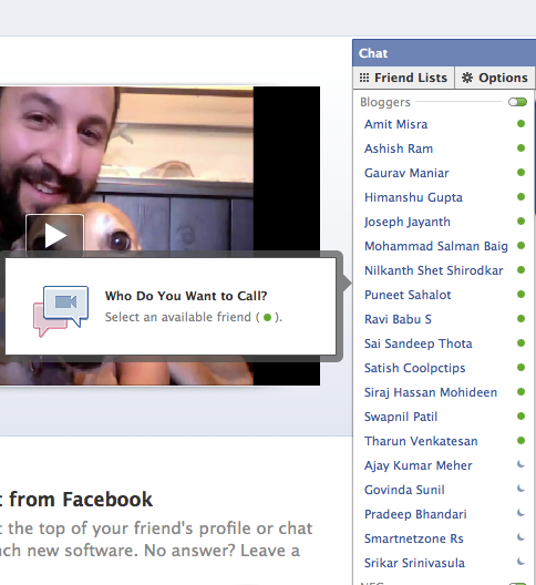 facebook video calling facebook video calling
