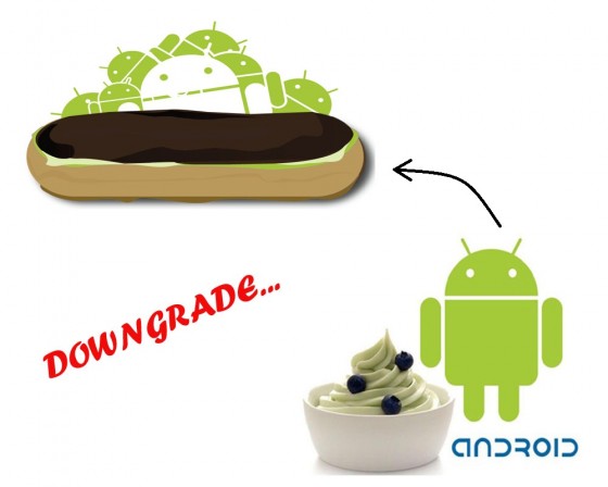 android downgrade