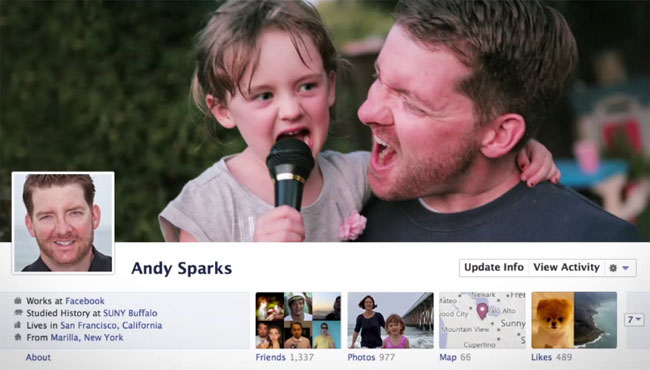facebook timeline