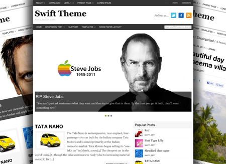 swift premium theme
