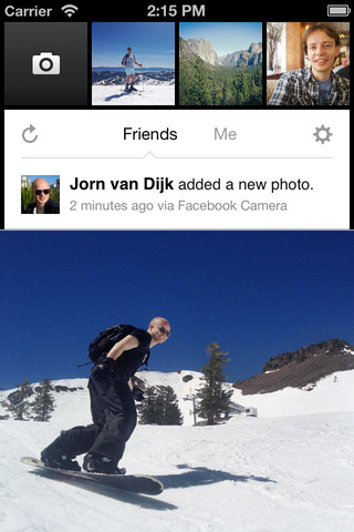 facebook camera app