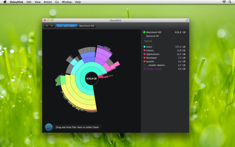 disk graph mac