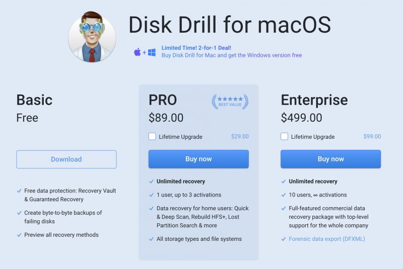 cleverfiles disk drill windows