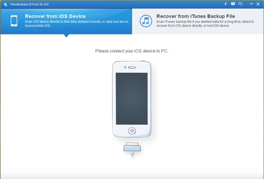 dr. fone ios data recovery