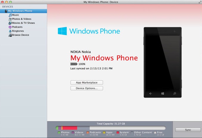 free download windows phone app for mac