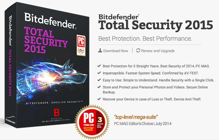 bitdefender total security 2015 not for resale
