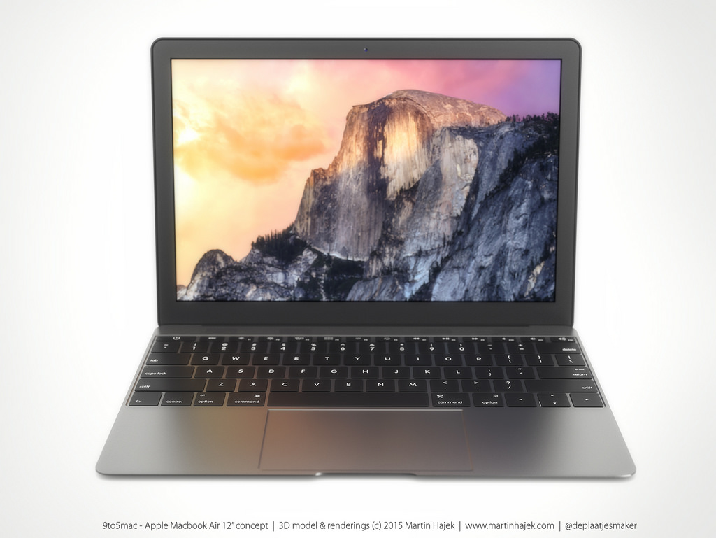 Apple Macbook Air 2015 Model Space Gray Gold And Silver 3D Photos