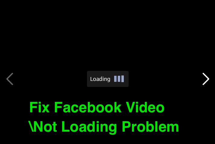 fix facebook video not loading problem