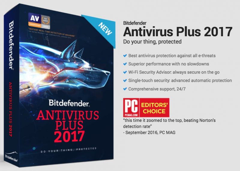 bitdefender antivirus plus 2017 review discount coupons