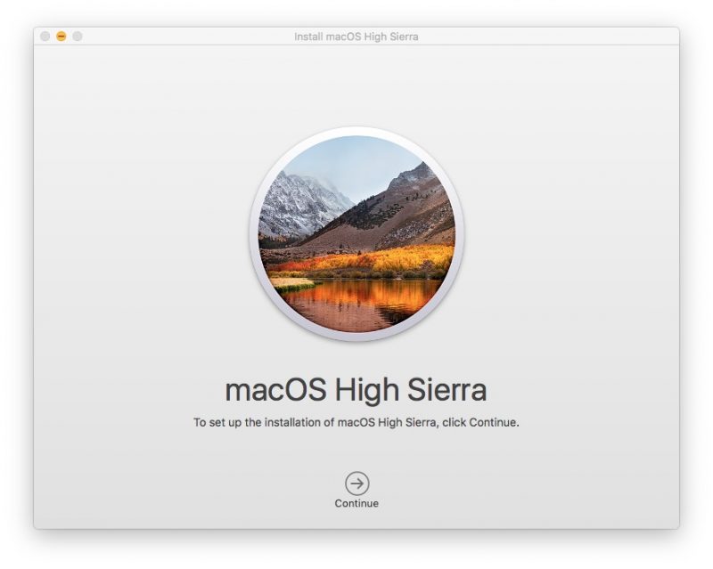 why do i not have high sierra macbook air