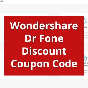 wondershare drfone discount coupon code