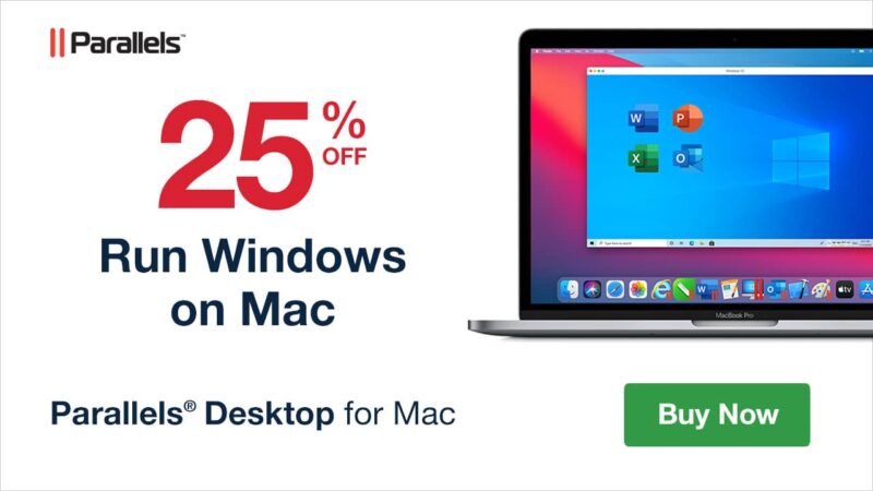 parallels for mac discount code
